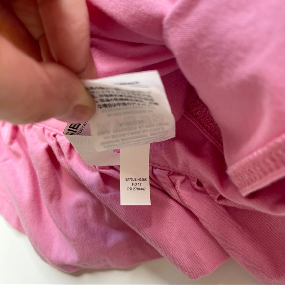 J. Crew Pink Ruffle Bodysuit Style H3685 Medium - Picture 8 of 10